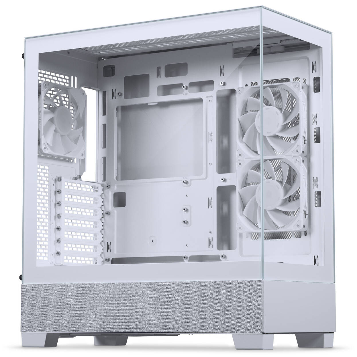 Phanteks XT View Matrix PC Case, Mid-Tower, E-ATX, Tempered Glass, Matrix LED - White