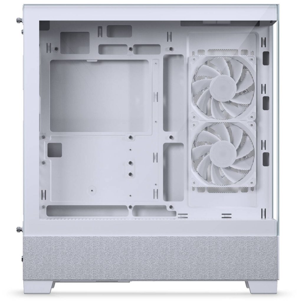Phanteks XT View Matrix PC Case, Mid-Tower, E-ATX, Tempered Glass, Matrix LED - White