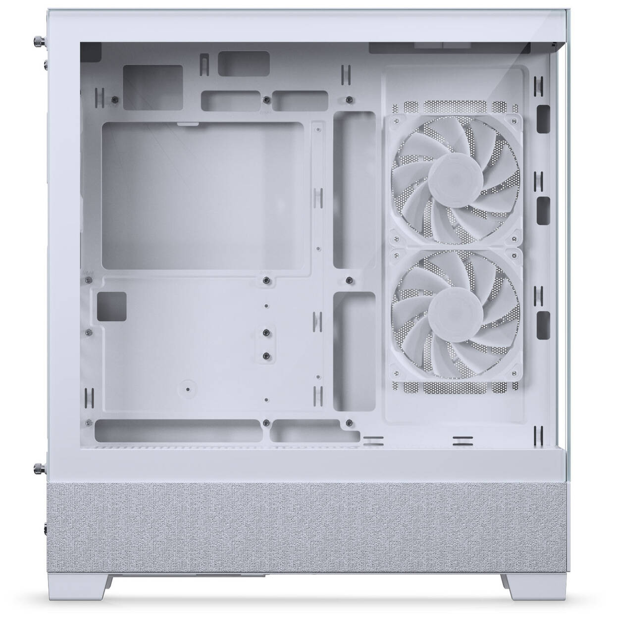 Phanteks XT View Matrix PC Case, Mid-Tower, E-ATX, Tempered Glass, Matrix LED - White