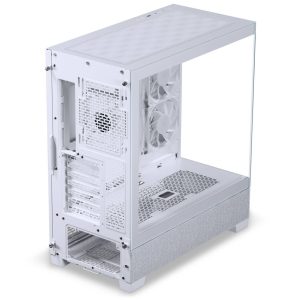 Phanteks XT View Matrix PC Case, Mid-Tower, E-ATX, Tempered Glass, Matrix LED - White