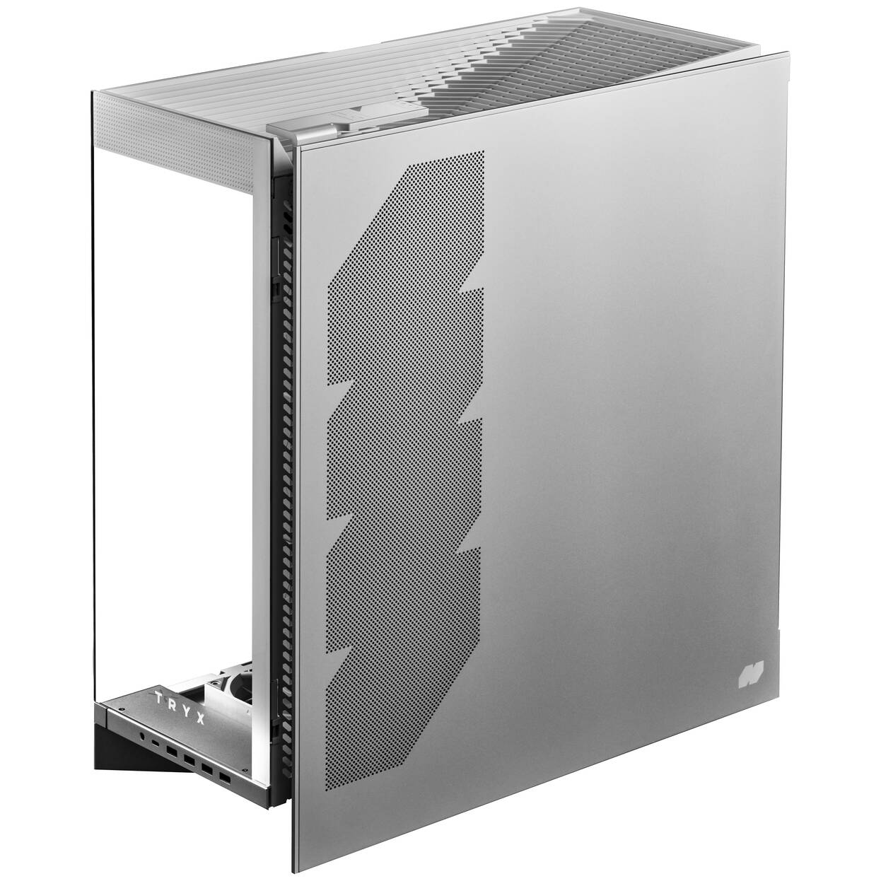 TRYX LUCA L70 PC Case, Mid-Tower, E-ATX, Tempered Glass – White : image 3