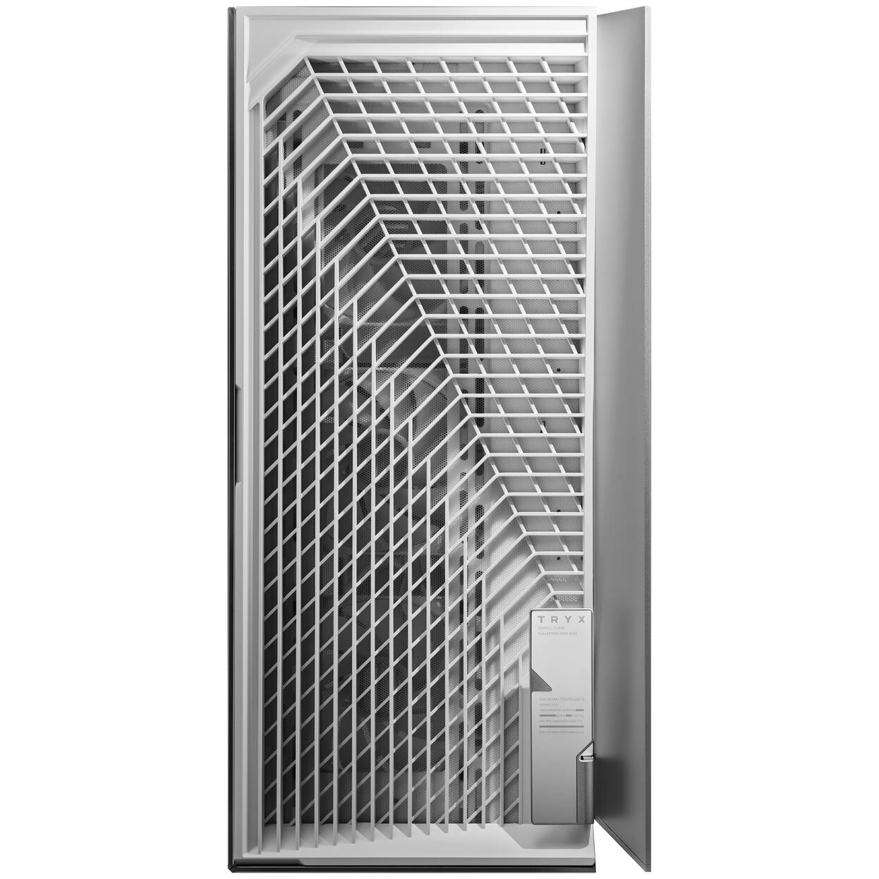 TRYX LUCA L70 PC Case, Mid-Tower, E-ATX, Tempered Glass – White : image 9