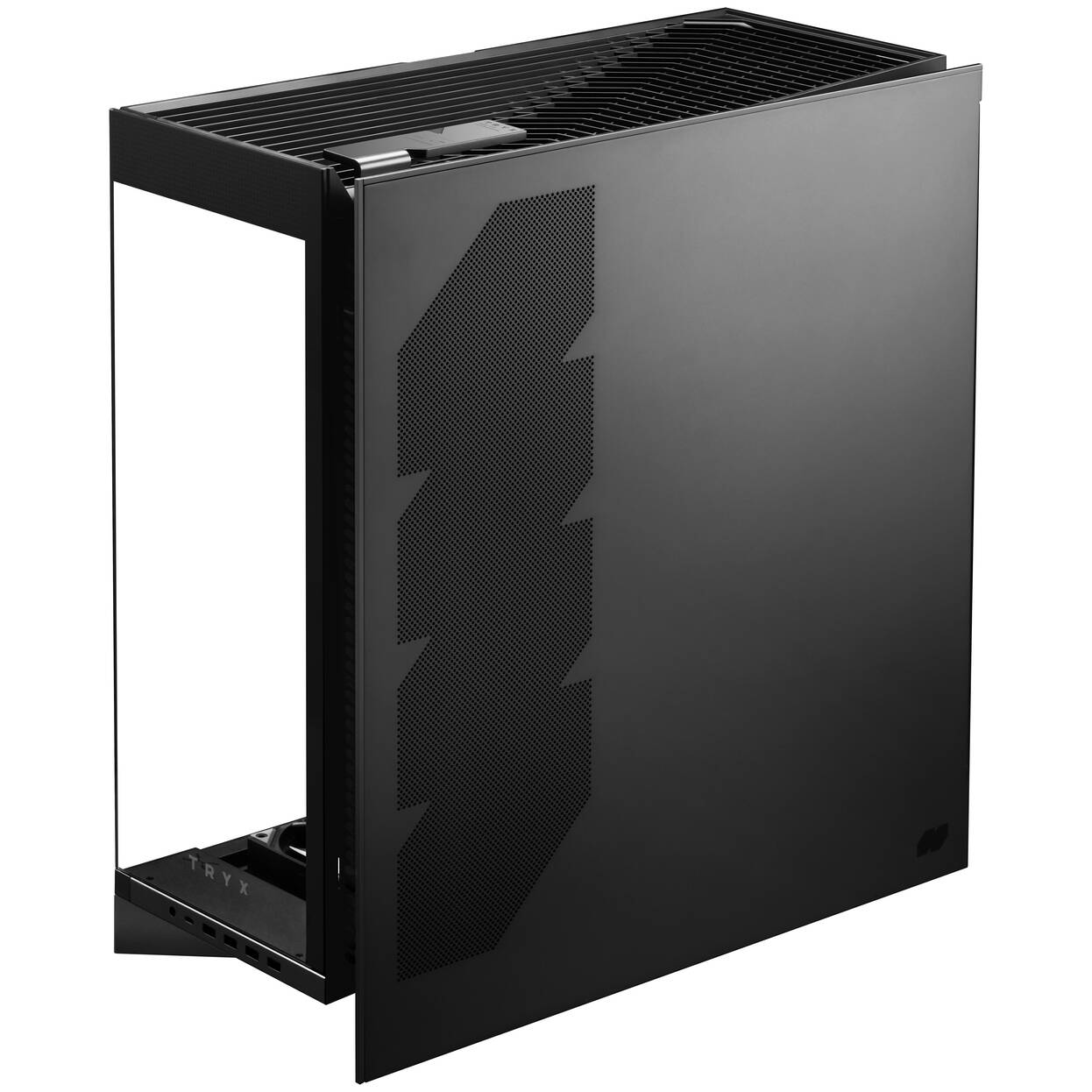 TRYX LUCA L70 PC Case, Mid-Tower, E-ATX, Tempered Glass – Black