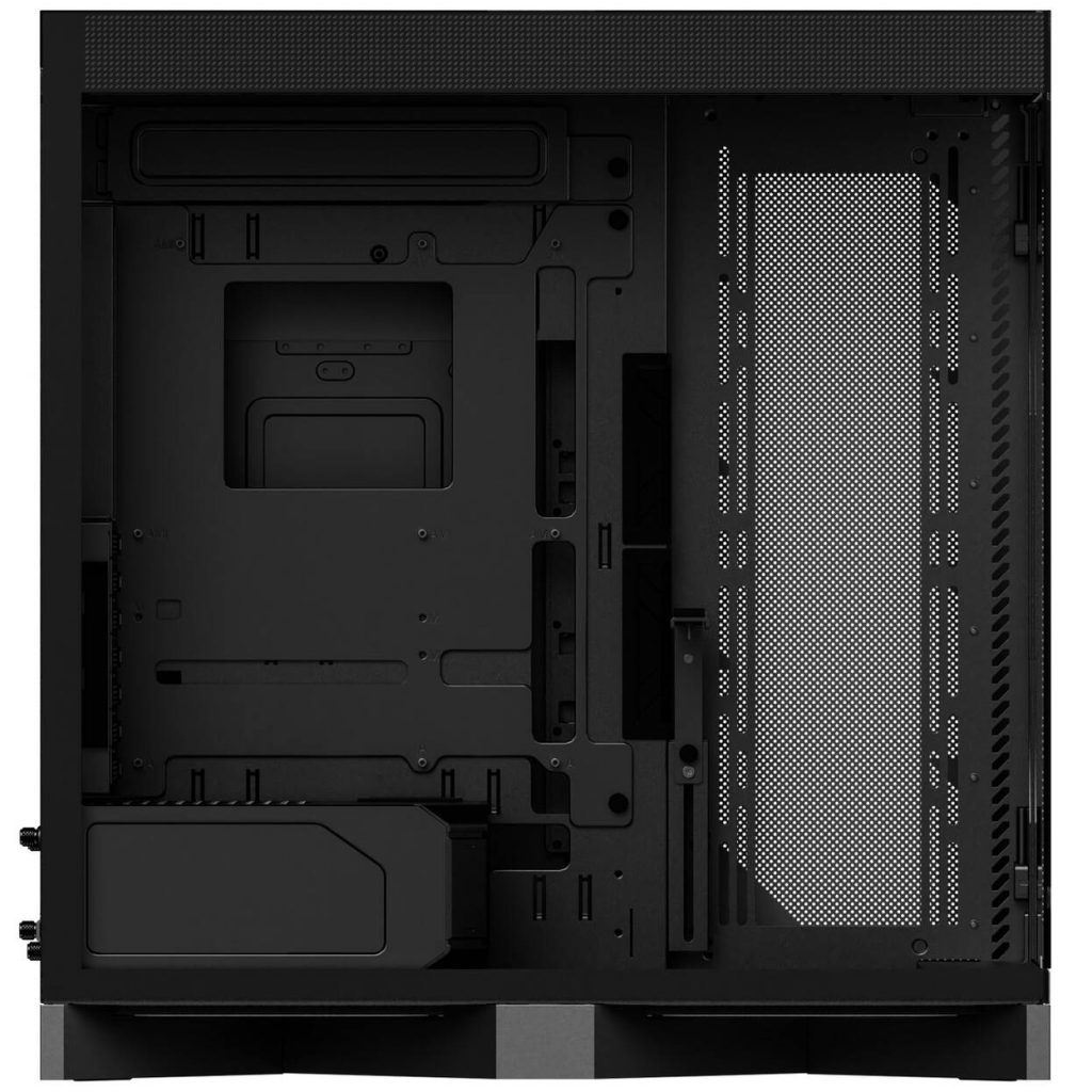 TRYX LUCA L70 PC Case, Mid-Tower, E-ATX, Tempered Glass – Black