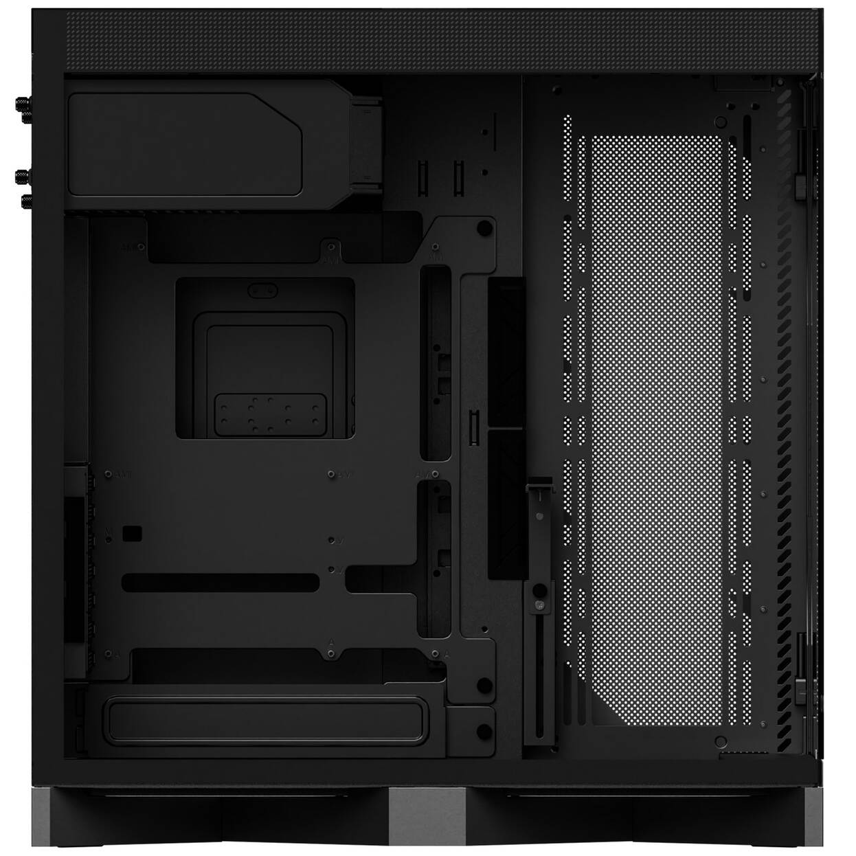 TRYX LUCA L70 PC Case, Mid-Tower, E-ATX, Tempered Glass – Black