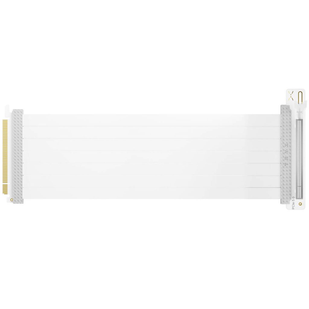 TRYX STRING PCIe 5.0 x16 Riser cable, 300mm - White - B-Grade