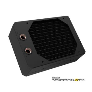 Black Ice Vendetta X120 Radiator - Omega Black