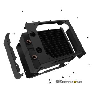 Black Ice Vendetta X120 Radiator - Omega Black
