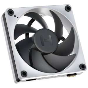 Hyte FP12 THICC Fan - 120mm, silver / black, triple-pack, with Nexus Portal NP50