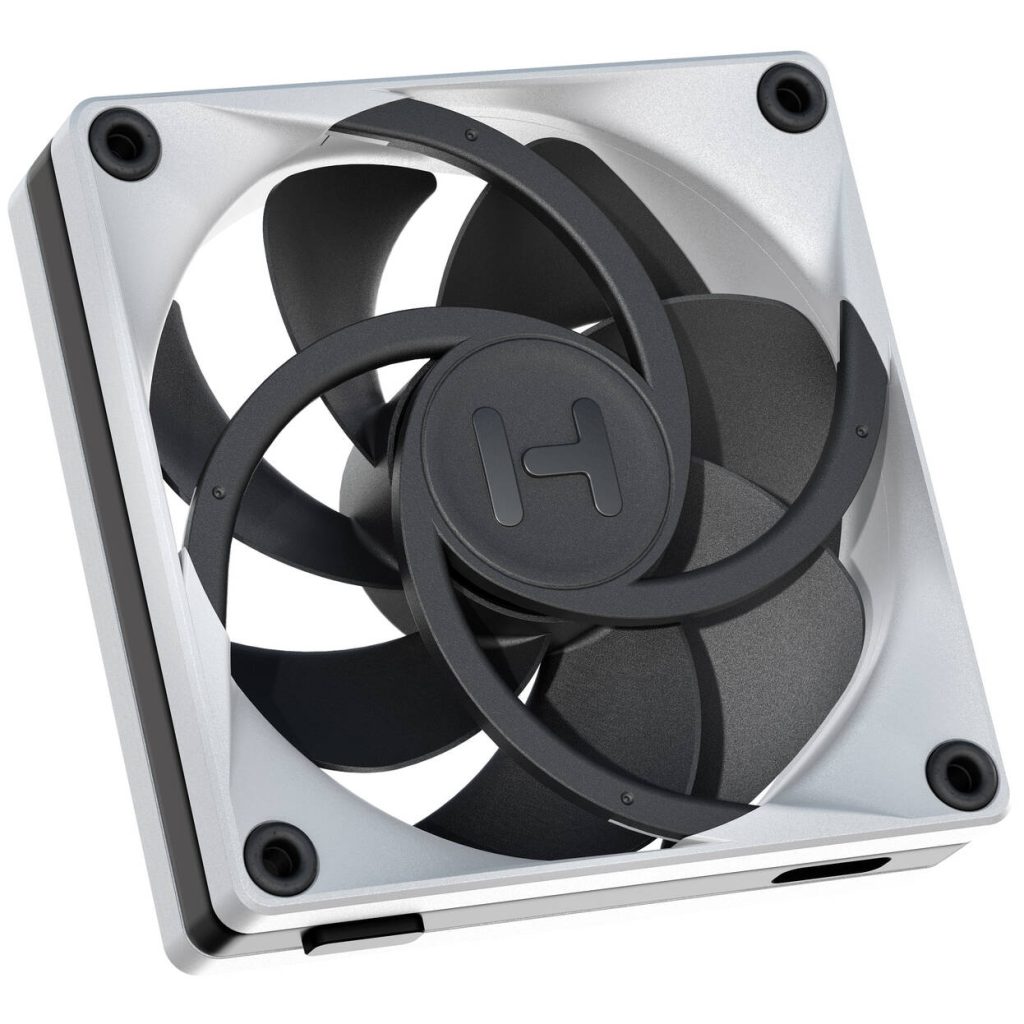 Hyte FP12 THICC Fan - 120mm, silver / black, triple-pack, with Nexus Portal NP50