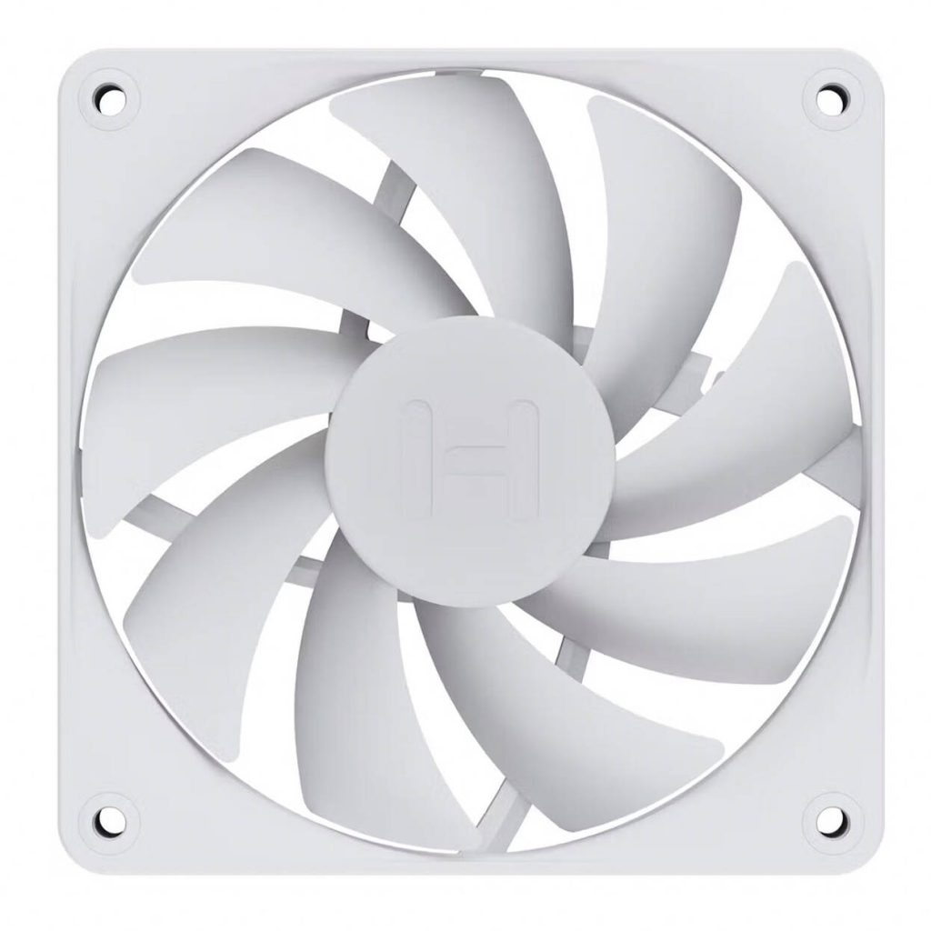 HYTE FA12 Fans, Pack of 4 - 120mm, Snow White