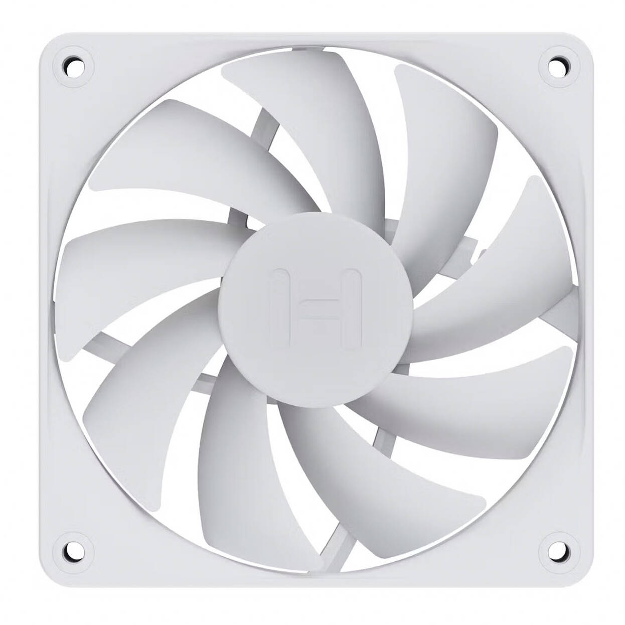HYTE FA12 Fans, Pack of 4 - 120mm, Snow White