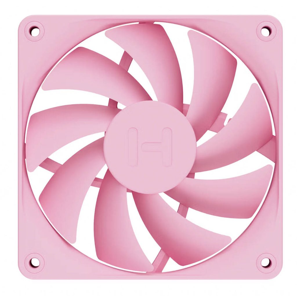 HYTE FA12 Fans, Pack of 4 - 120mm, Strawberry Milk