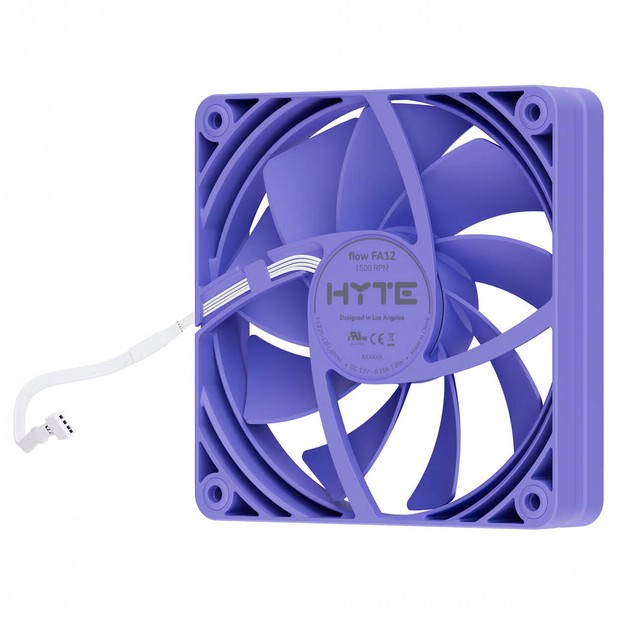 HYTE FA12 Fans, Pack of 4 - 120mm, Taro Milk
