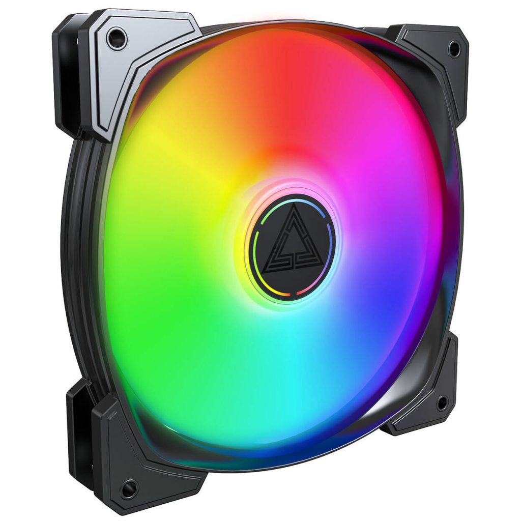 Montech HP140 PWM ARGB Fan, 3-Pack - 140mm, black : image 2