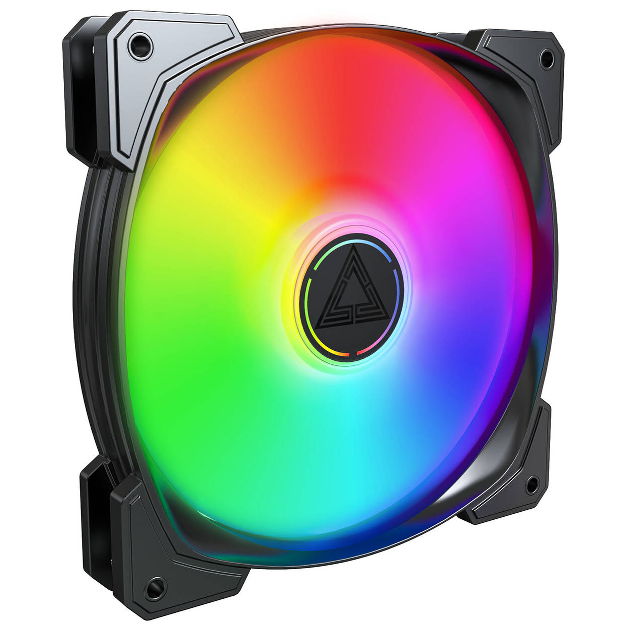 Montech HP140 PWM ARGB Fan, 3-Pack - 140mm, black : image 2