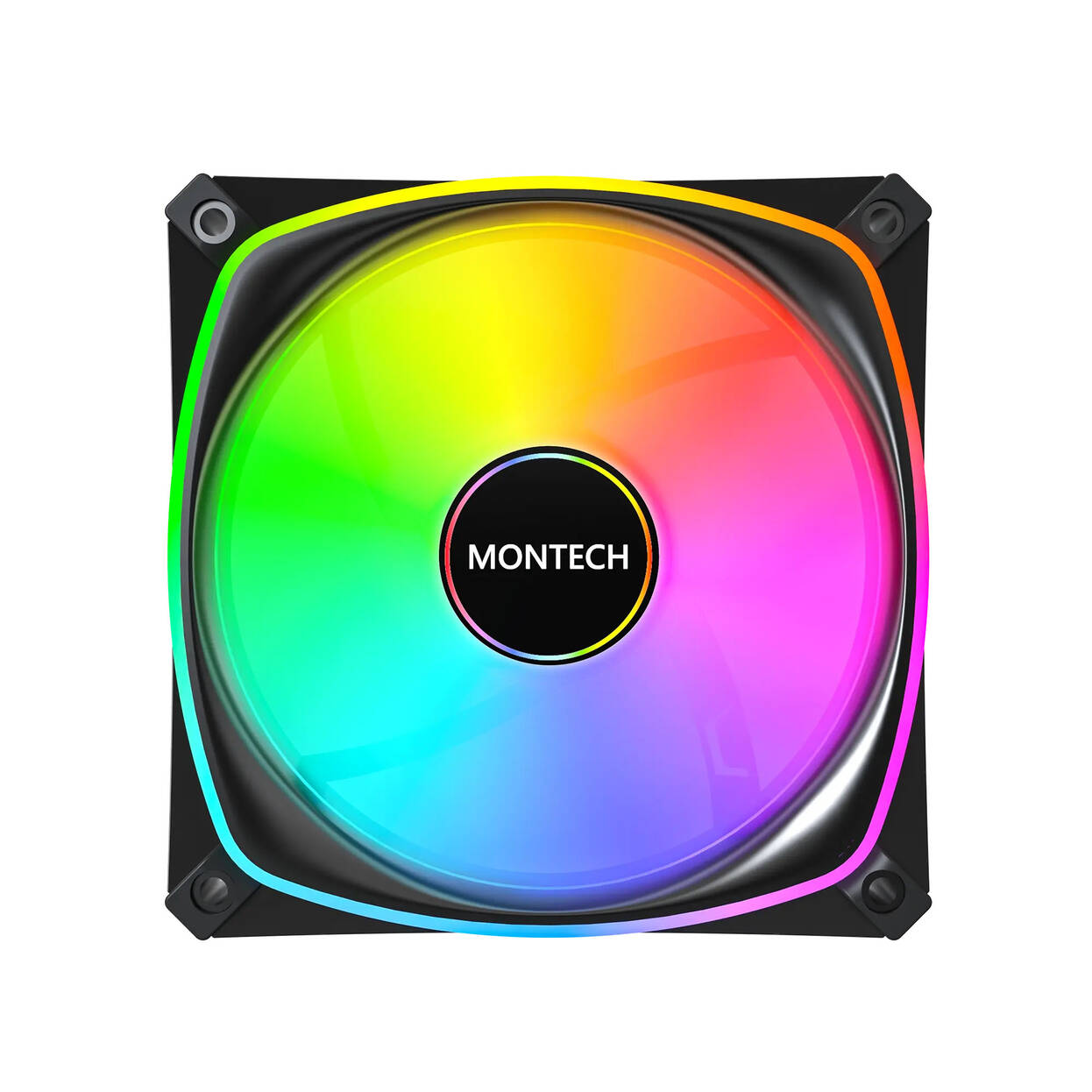 Montech AX120 PRO PWM Fan, DRGB - 120mm, black