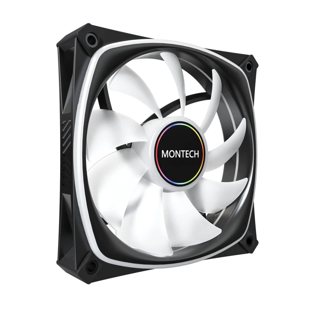 Montech AX120 PRO PWM Fan, DRGB - 120mm, black