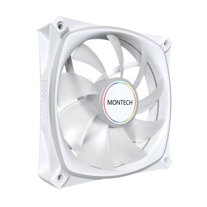Montech AX120 PRO PWM Fan, DRGB - 120mm, white