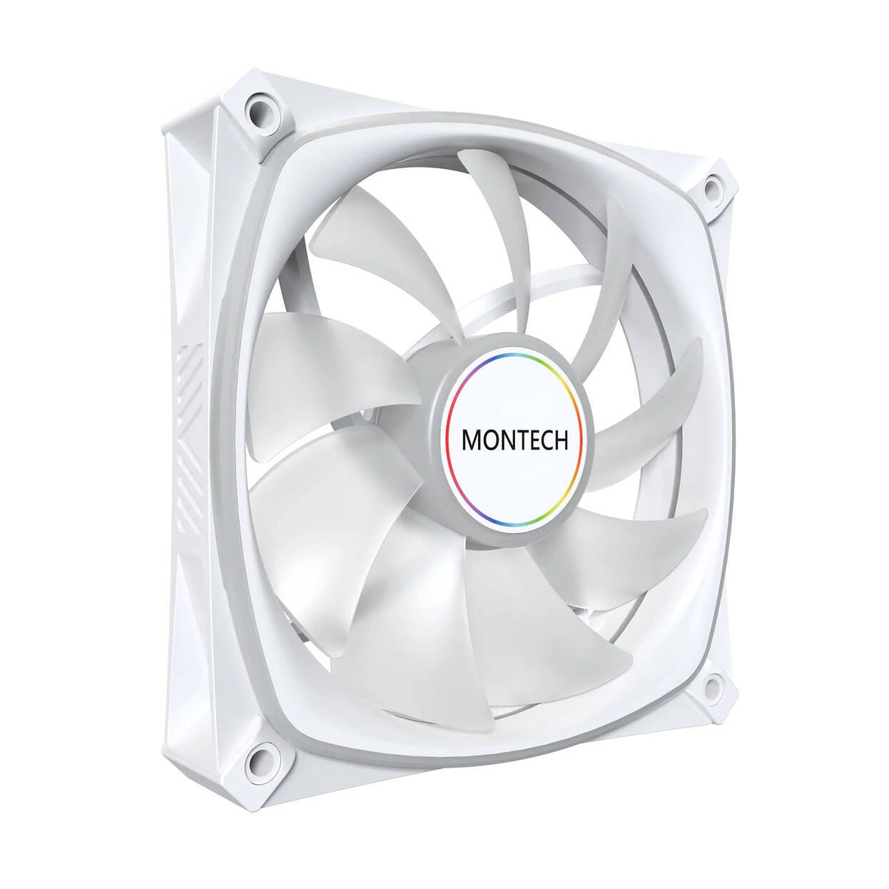 Montech AX120 PRO PWM Fan, DRGB - 120mm, white