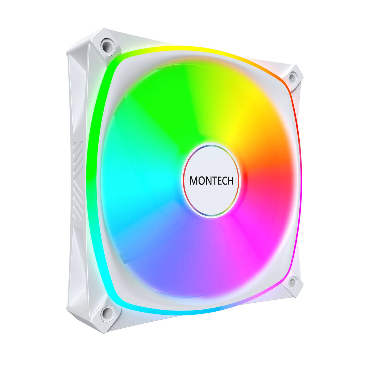 Montech RX120 PRO PWM Reverse Fan, ARGB - 3-Pack, 120mm, white : image 2