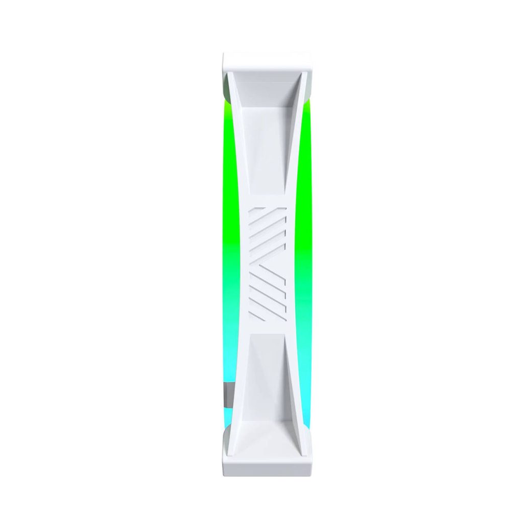 Montech RX120 PRO PWM Reverse Fan, ARGB - 3-Pack, 120mm, white : image 4