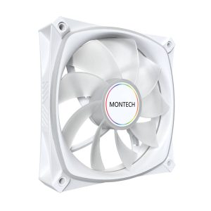 Montech RX120 PRO PWM Reverse Fan, ARGB - 3-Pack, 120mm, white : image 7