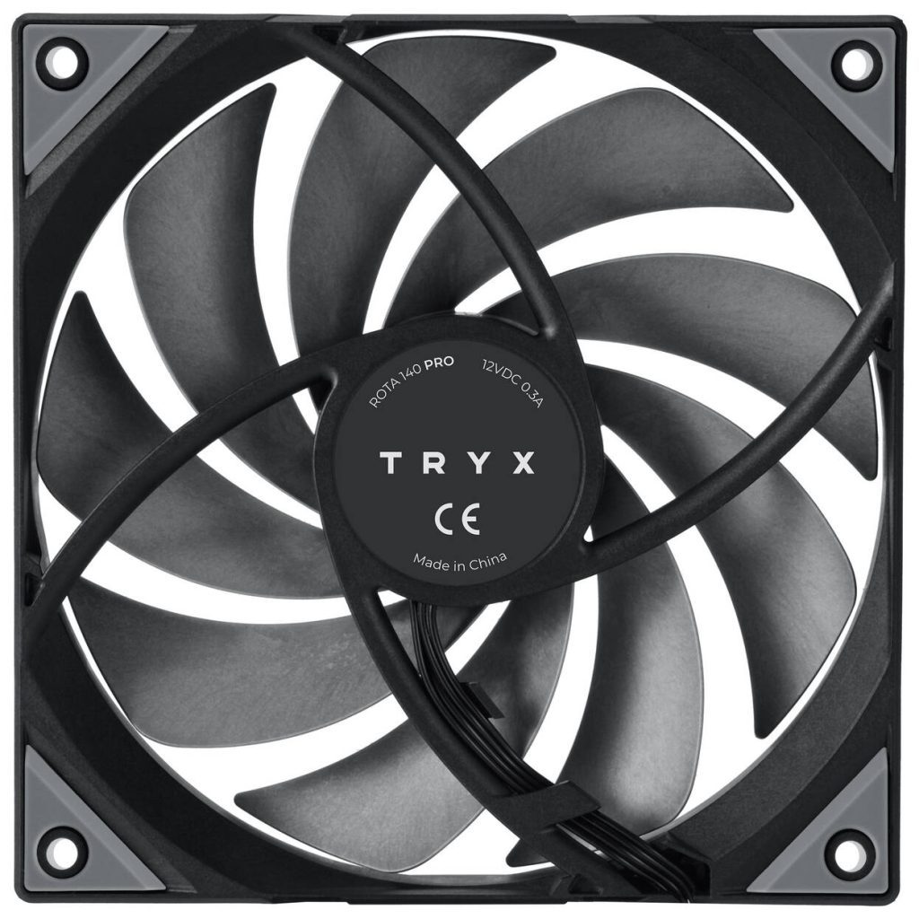TRYX ROTA Pro 140 PWM Fan – 140mm, Black