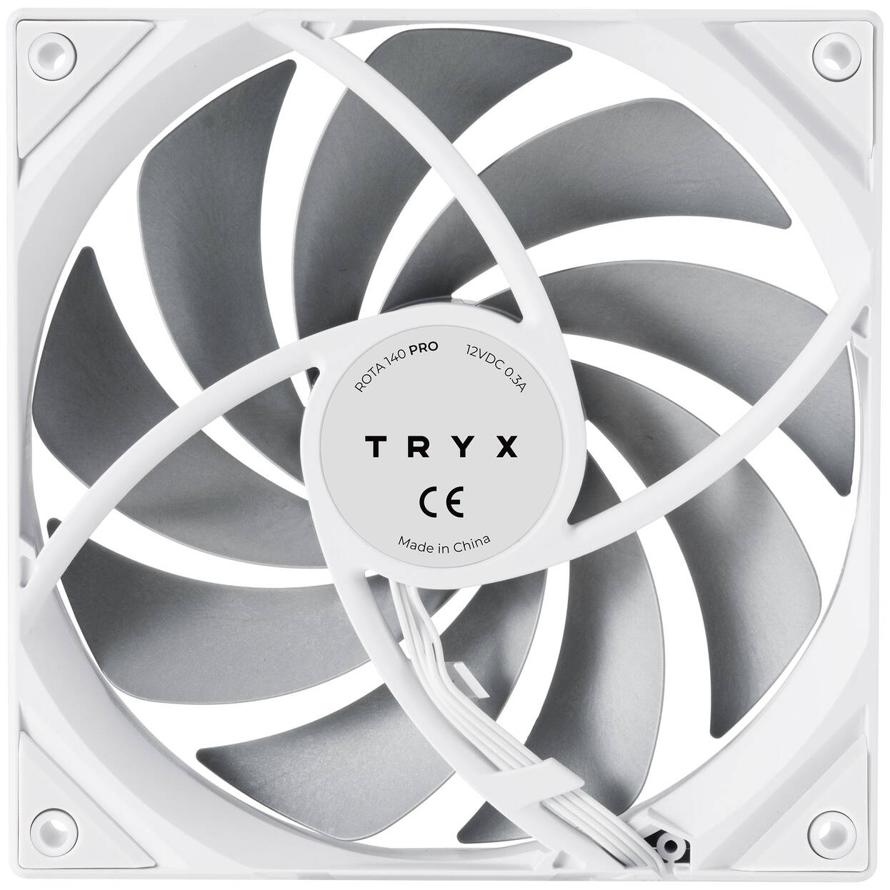TRYX ROTA Pro 140 PWM Fan - 140mm, white