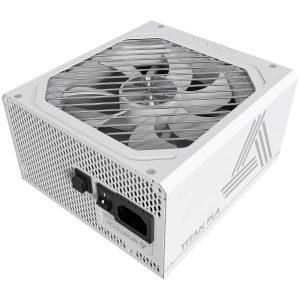 Montech Titan PLA 1000W, 80 PLUS, Cybenetics Platinum, modular, PCIe 5.1 - 1000 watts, white : image 1