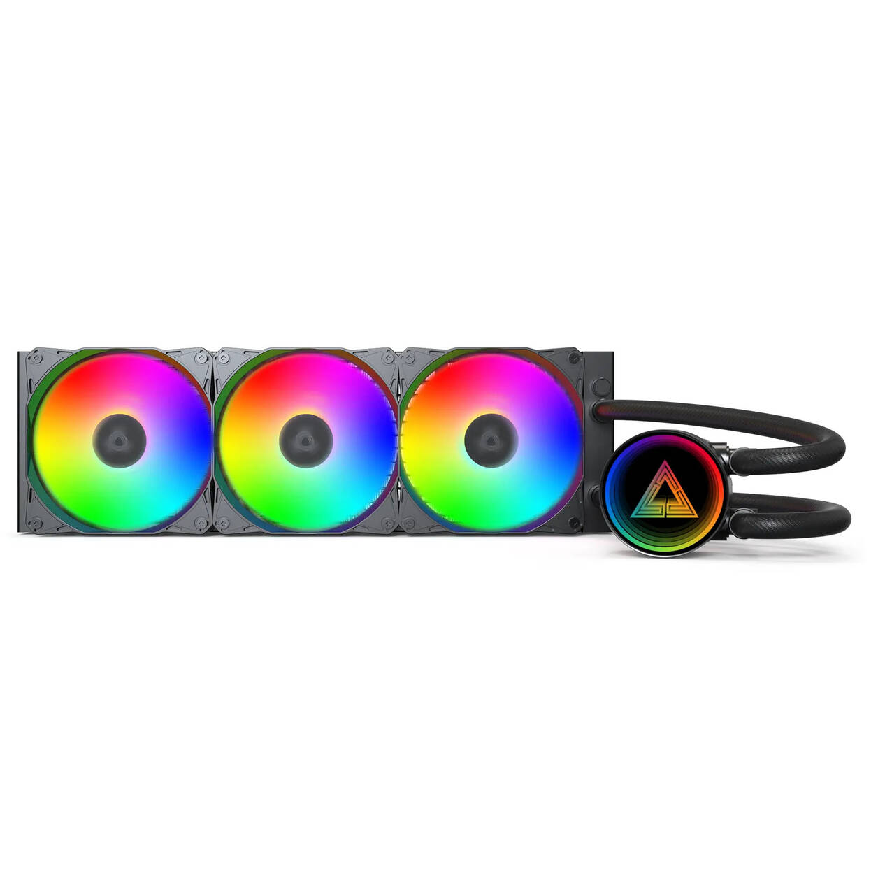 Montech LightFlow ARGB AiO Watercooler - 360mm, black : image 3