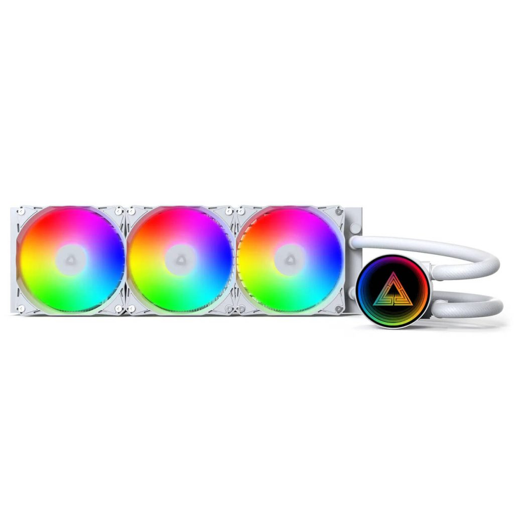 Montech LightFlow ARGB AiO Water Cooling - 360mm, white