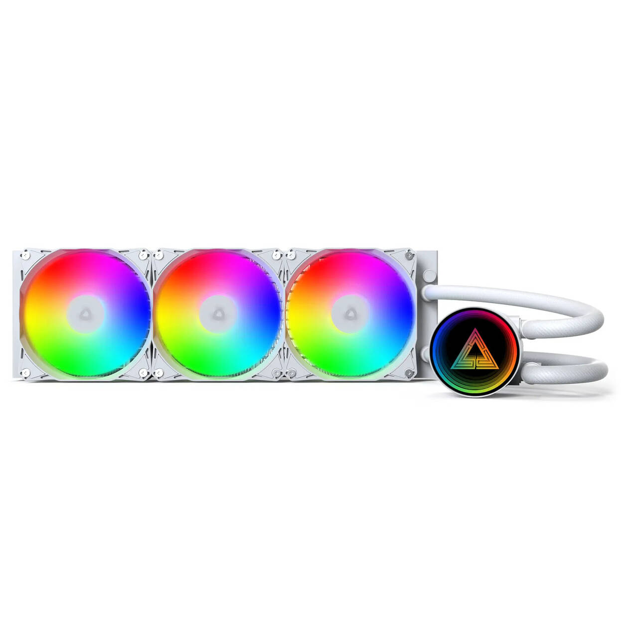 Montech LightFlow ARGB AiO Water Cooling - 360mm, white
