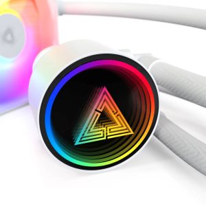 Montech LightFlow ARGB AiO Water Cooling - 360mm, white