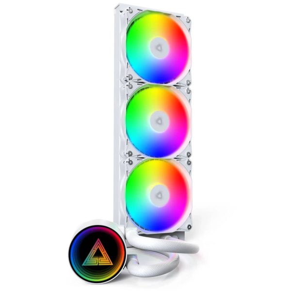 Montech LightFlow ARGB AiO Water Cooling – 360mm, white