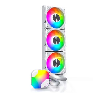 Montech Hyper Flow ARGB AIO water cooling, white - 360mm : image 2