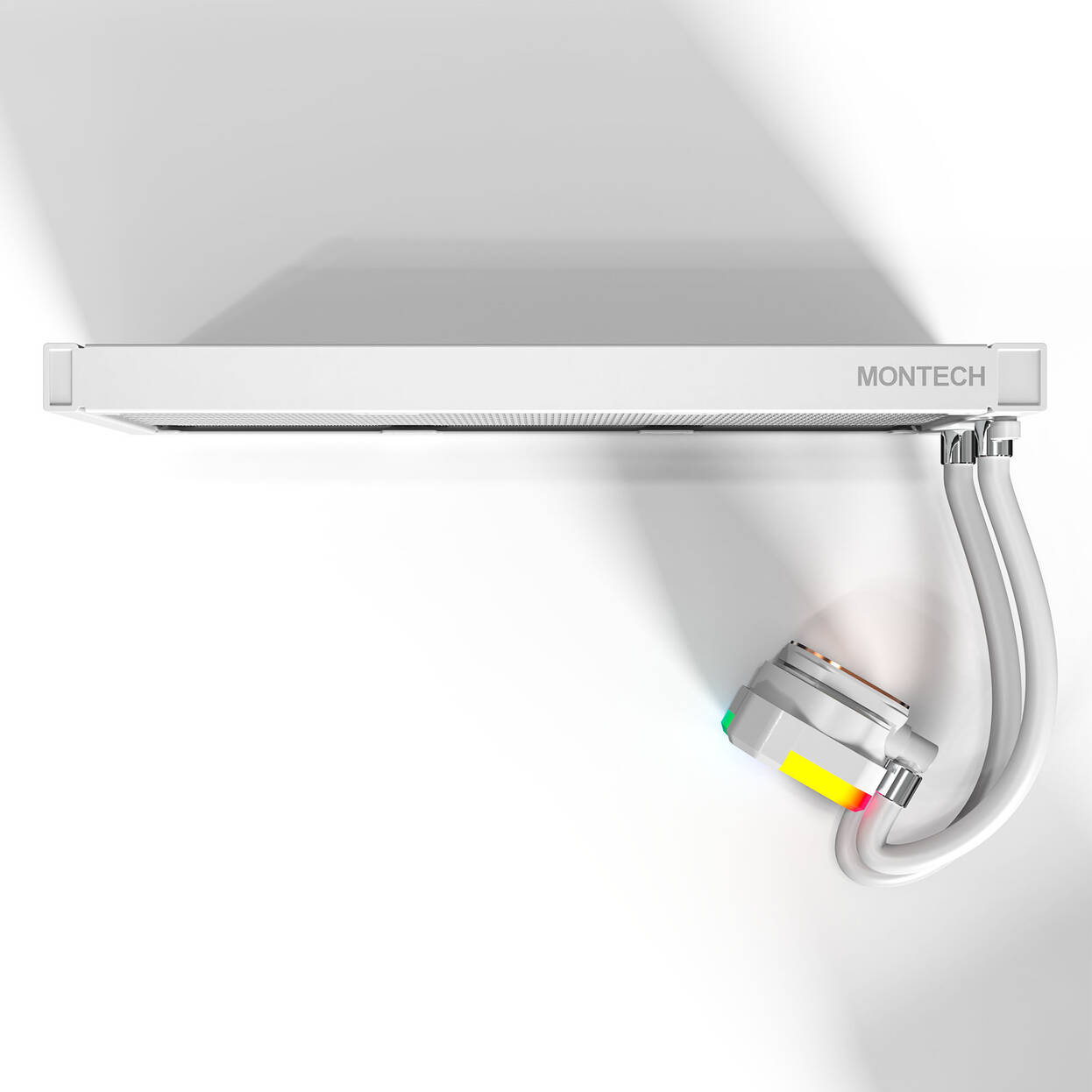 Montech Hyper Flow ARGB AIO water cooling, white - 360mm : image 4
