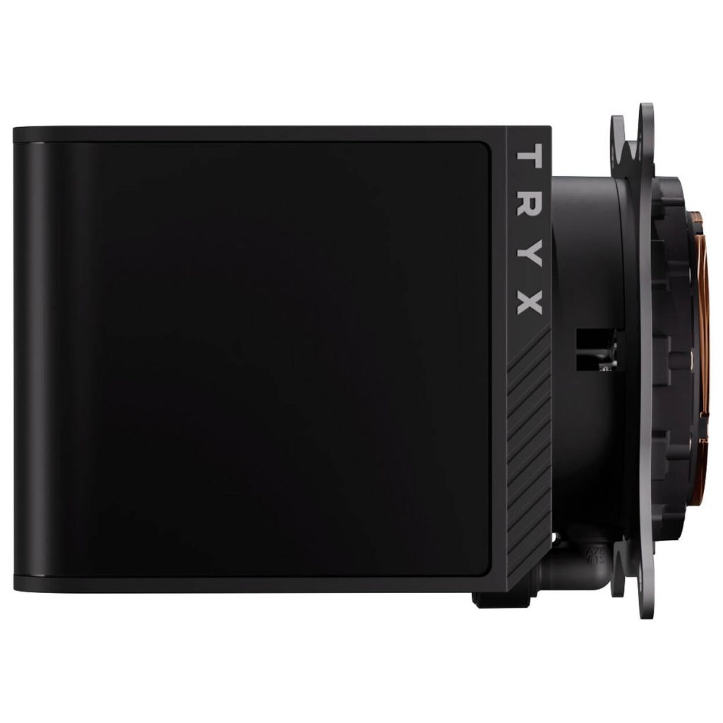 TRYX PANORAMA SE ARGB 240 All-in-One Liquid Cooler, 3D-AMOLED Display – 240mm, Black