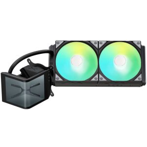 TRYX PANORAMA SE ARGB 240 All-in-One Liquid Cooler, 3D-AMOLED Display – 240mm, Black