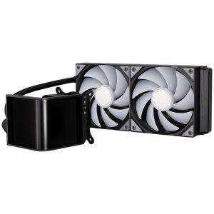 TRYX PANORAMA SE ARGB 240 All-in-One Liquid Cooler, 3D-AMOLED Display – 240mm, Black