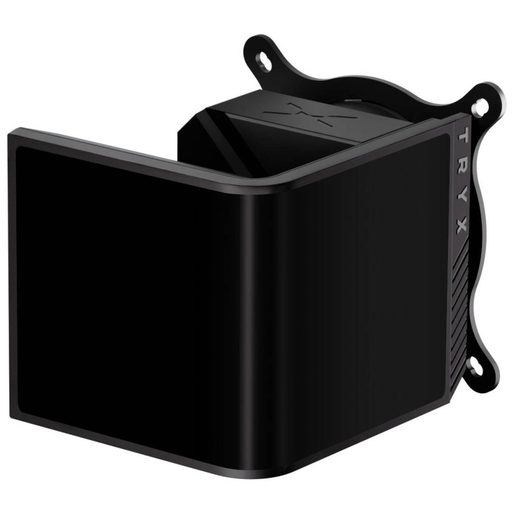 TRYX PANORAMA SE ARGB 240 All-in-One Liquid Cooler, 3D-AMOLED Display – 240mm, Black