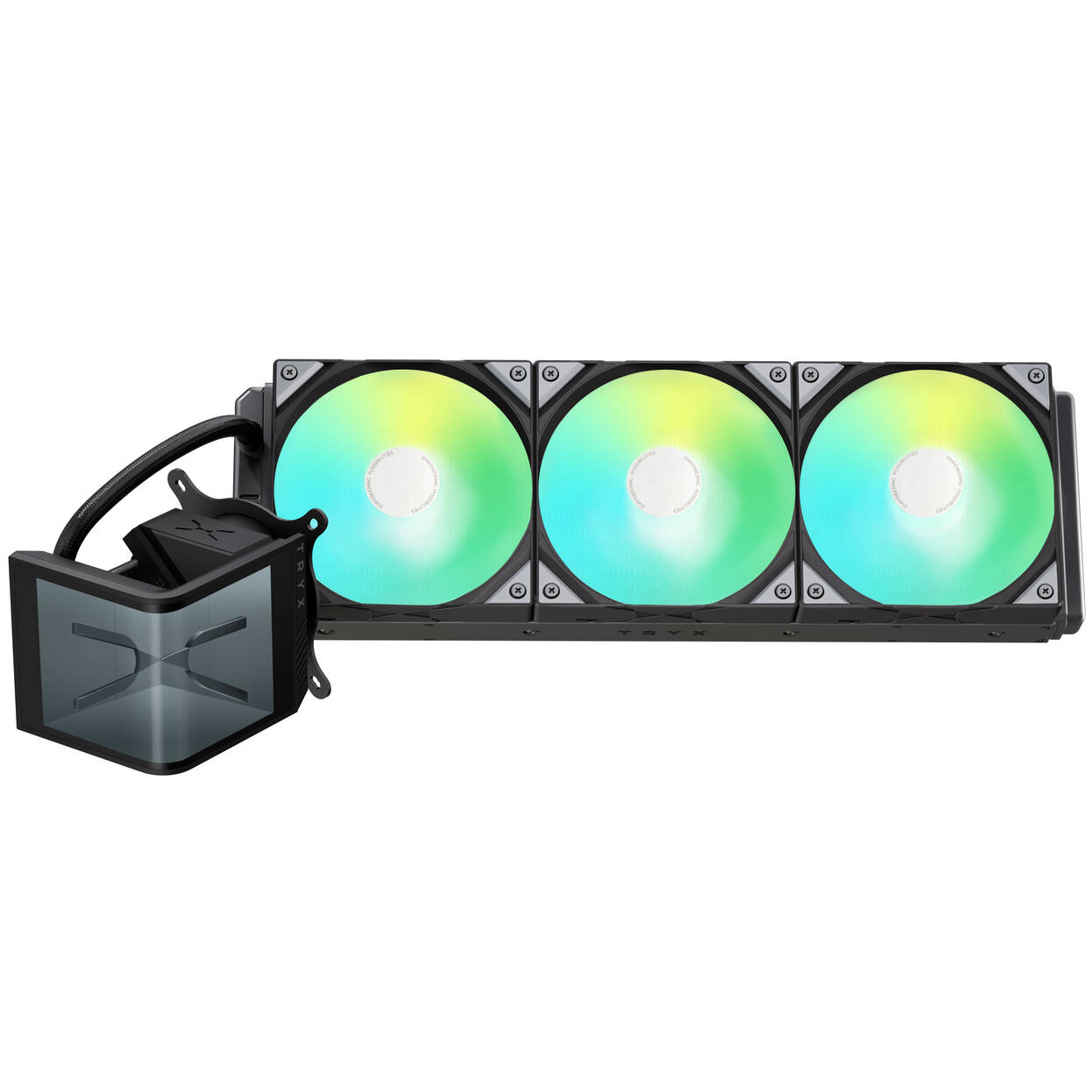TRYX PANORAMA SE ARGB 360 Complete Water Cooling, 3D AMOLED Display - 360mm, black