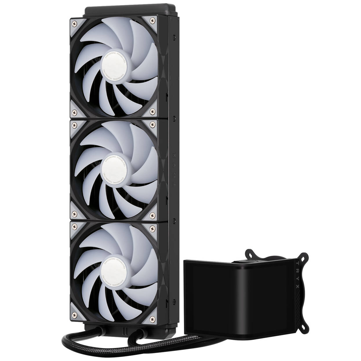 TRYX PANORAMA SE ARGB 360 Complete Water Cooling, 3D AMOLED Display - 360mm, black