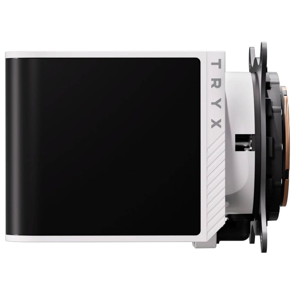 TRYX PANORAMA SE ARGB 360 All-in-One Liquid Cooler, 3D-AMOLED Display – 360mm, White