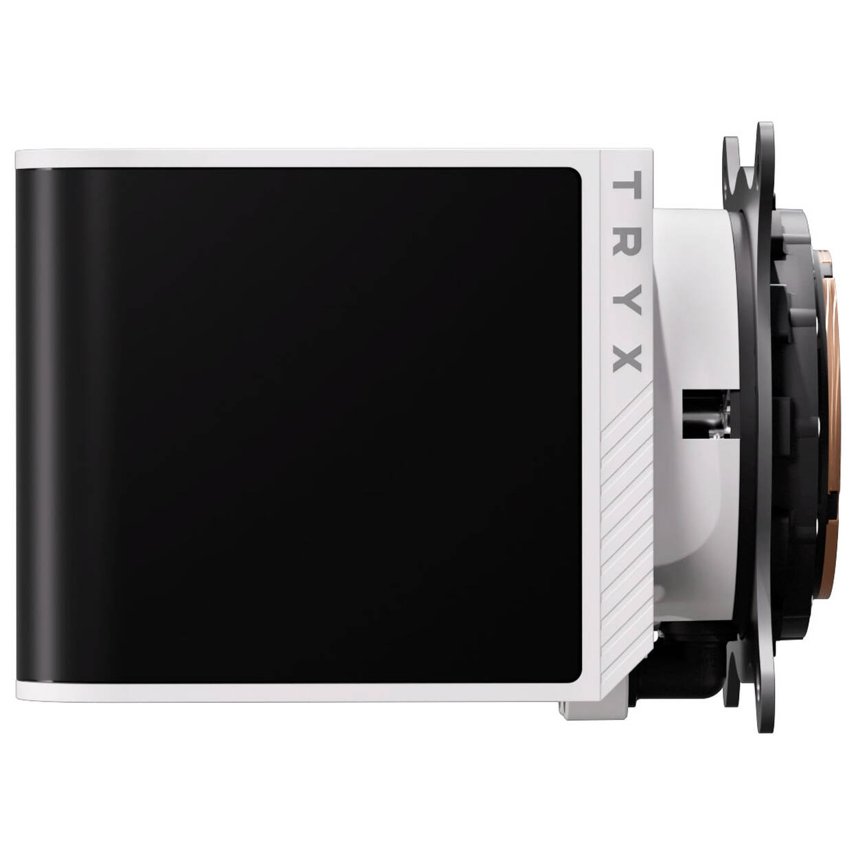 TRYX PANORAMA SE ARGB 360 All-in-One Liquid Cooler, 3D-AMOLED Display – 360mm, White