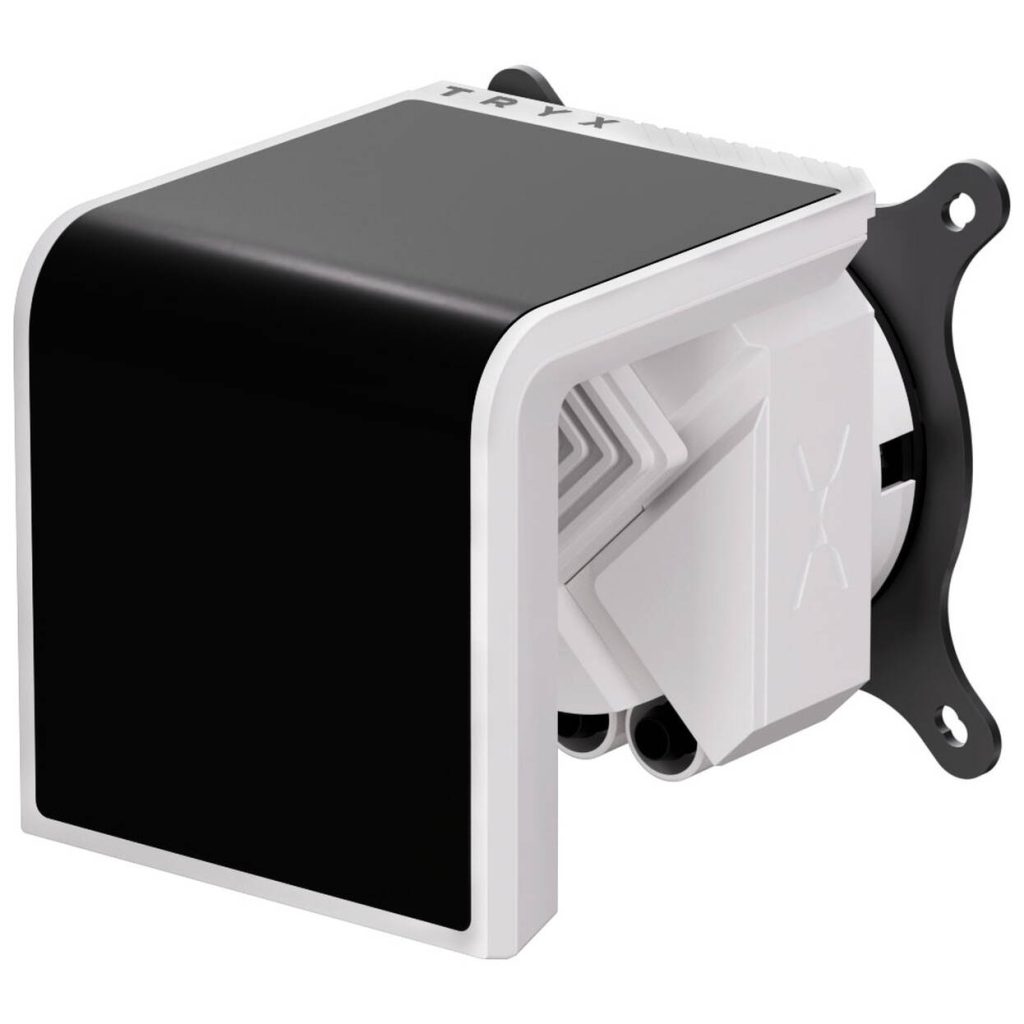 TRYX PANORAMA SE ARGB 360 All-in-One Liquid Cooler, 3D-AMOLED Display – 360mm, White