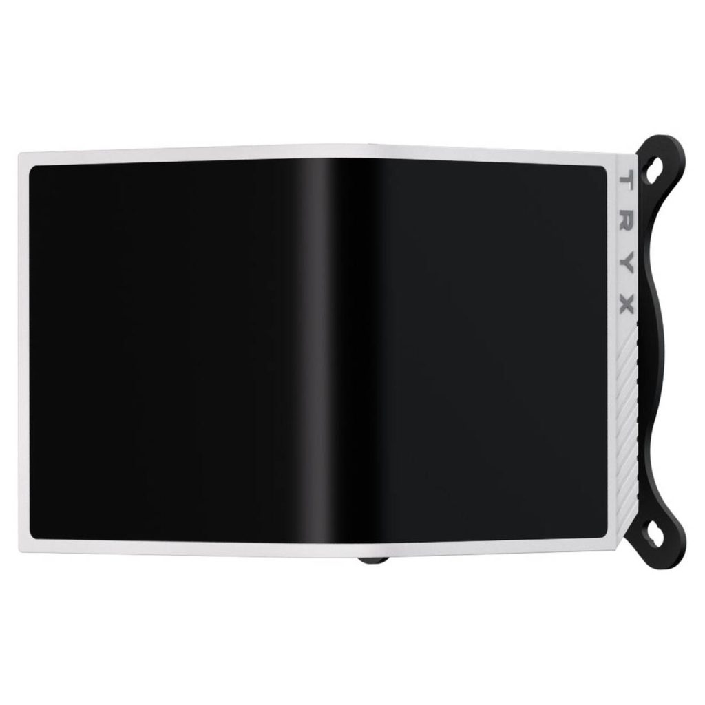 TRYX PANORAMA SE ARGB 360 All-in-One Liquid Cooler, 3D-AMOLED Display – 360mm, White