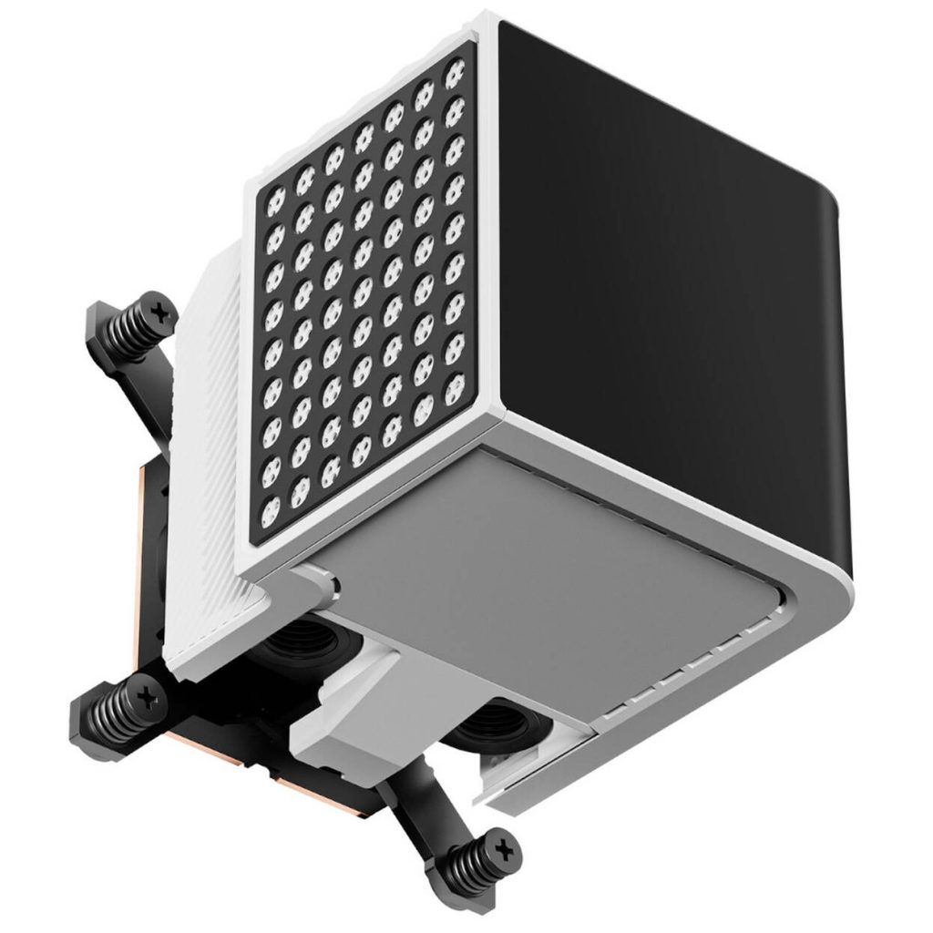 TRYX Panorama CPU Water Block, AMOLED Display, Intel and AMD Sockets - white