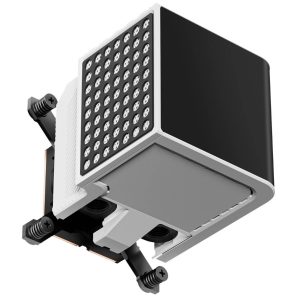 TRYX Panorama CPU Water Block, AMOLED Display, Intel and AMD Sockets - white