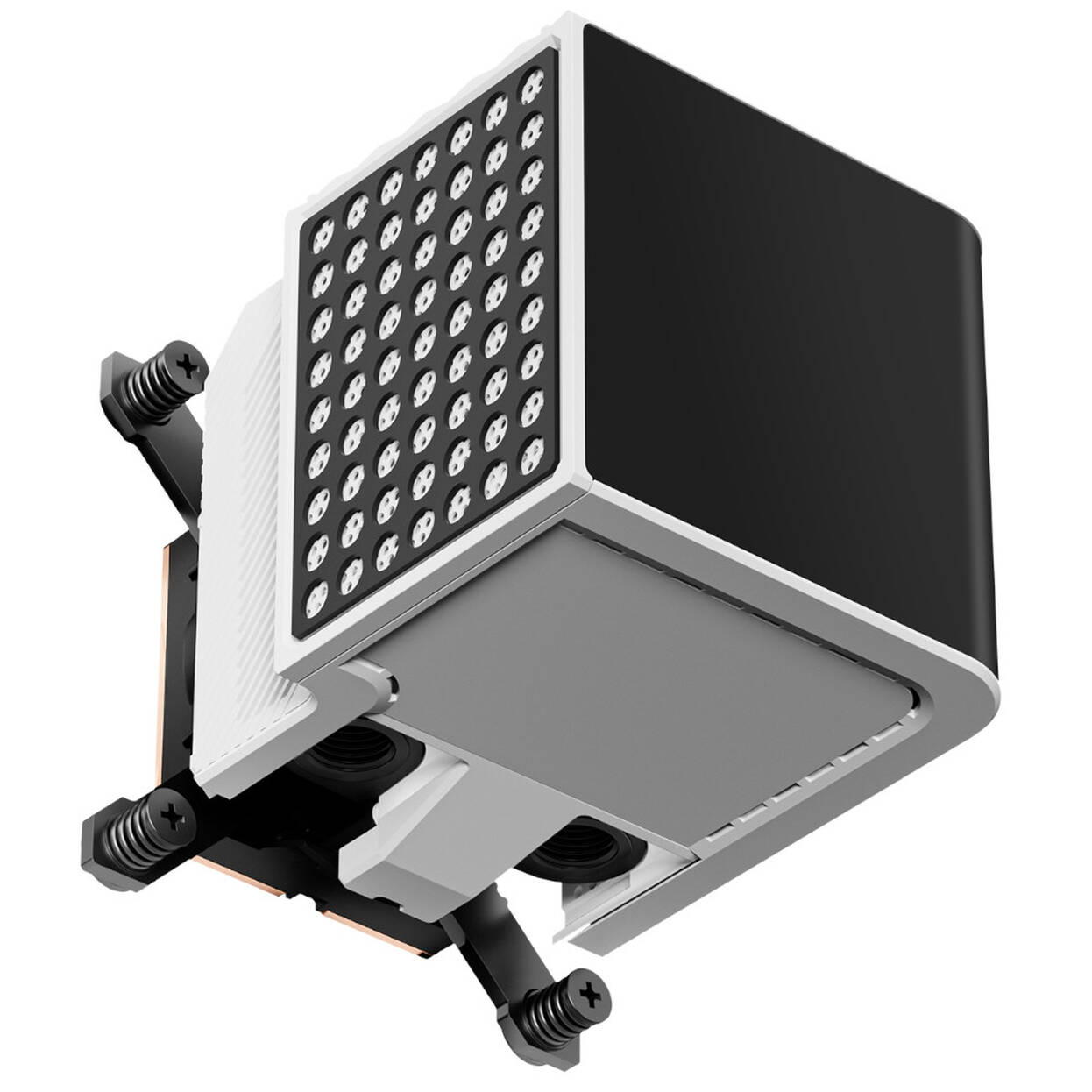 TRYX Panorama CPU Water Block, AMOLED Display, Intel and AMD Sockets - white